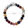 Assorted Stone Beads Bracelets BJEW-Q300-2