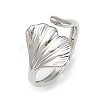Brass Adjustable Cuff Rings for Women RJEW-B132-01B-G-4