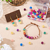 55Pcs 11 Colors Natural White Jade Dyed Beads G-TA0002-74-7