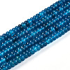 Dyed Natural White Jade Beads Strands X-G-T139-57A-04-4