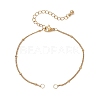 304 Stainless Steel Satellite Chain Bracelet Making AJEW-JB01578-01-1