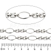 304 Stainless Steel Oval Link & Watch Band Chains CHS-A016-43P-A-2