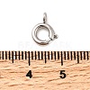Brass Spring Ring Clasps KK-D407-20P-B-3