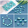 2 Strands Natural Green Turquoise Beads Strands G-PH0019-34-6