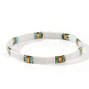 Bohemian Style Glass Seed Beads Stretch Bracelets for Women FG0576-2-1