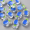 Transparent Enamel Acrylic Beads TACR-S155-002K-1
