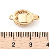 Brass Micro Pave Cubic Zirconia Box Clasps KK-C080-12G-02-3