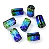Handmade Silver Foil Glass Beads LAMP-I027-03A-1