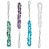 Gemstone Chips Mobile Straps HJEW-PH01884-1