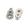 304 Stainless Steel Pendants STAS-L080-002P-08-2