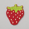 Strawberry Polyester Embroidery Sew on Appliques DIY-WH0671-005F-1