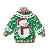 Christmas Themed Acrylic Pendants SACR-P022-03D-1