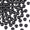 Olycraft 60Pcs Grade A Natural Tourmaline Round Beads G-OC0003-36-1