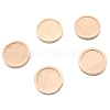 Natural Wood Cabochon Settings WOOD-WH0115-37C-A-1