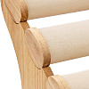 3-Tier Microfiber Cloth Bar Bracelet Holder Stand BDIS-I002-01A-3