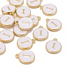 Golden Plated Alloy Charms X-ENAM-S118-01I-4