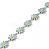 304 Stainless Steel Flower Link Chains CHS-C004-04C-P-1