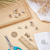 2 Styles Brass Natural Shell Cufflinks FIND-FG0004-92-4