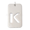 304 Stainless Steel Pendants STAS-M115-01P-K-1