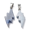 Natural & Synthetic Mixed Gemstone Pendants G-C057-01P-3