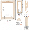 Wood Tassel Maker Kits DIY-WH0401-41-2