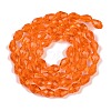 Transparent Glass Beads Strands EGLA-N013-T10mm-D09-2
