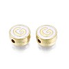 Alloy Enamel Beads ENAM-N052-006-01G-RS-3