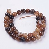 Natural Striped Agate/Banded Agate Beads Strands G-G581-10mm-11-2