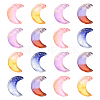 100Pcs 5 Colors Glass Pendants GLAA-CJ0001-64-6