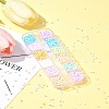 60G 12 Colors 8/0 Opaque Glass Seed Beads SEED-FS0001-28-10