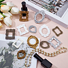 48Pcs 12 Styles Resin Embossed Photo Frames AJEW-NB0007-87-4