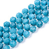 Natural Quartz Beads Strands G-R482-09-10mm-1-1