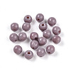 Opaque Solid Color Glass Beads X1-GLAA-N007-4mm-A05-1