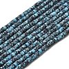 Dyed Synthetic Turquoise Beads Strands G-Z089-A04-S-3