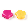 Opaque Acrylic Beads SACR-N018-12-2