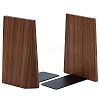 Wooden Bookends AJEW-WH0752-106-1