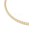 Brass Textured Open Cuff Bangle Making KK-U020-21B-G-3