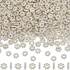 600Pcs Alloy Daisy Spacer Beads FIND-SP0002-12B-S-1