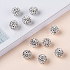Grade A Rhinestone Pave Disco Ball Beads RB-Q102-12-6