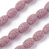 Natural Lava Rock Beads Strands G-F671-03A-08-1
