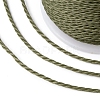 Round Waxed Polyester Cord X-YC-G006-01-1.0mm-37-3