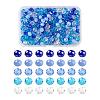 500Pcs 5Colors Electroplate Glass Beads EGLA-LS0001-01A-1