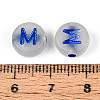 Luminous Frosted Acrylic Beads FACR-T008-02M-4