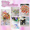 Iridescent Gift Flower Bouquet Wrapping Paper DIY-WH0366-99-4