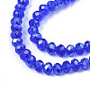 Electroplate Glass Beads Strands LS-EGLA-A034-T4mm-B-4