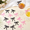 40Pcs 2 Colors Acrylic Wine Glass Charms AJEW-HY0002-53-4
