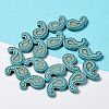 Synthetic Turquoise Dyed Beads Strands G-A218-01B-2