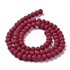 Glass Beads Strands EGLA-A034-P8mm-MD02-3