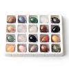 Natural & Synthetic Mixed Stone Pendants G-R123-08-B-2