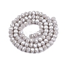 Electroplate Glass Beads Strands EGLA-A044-P6mm-A19-3